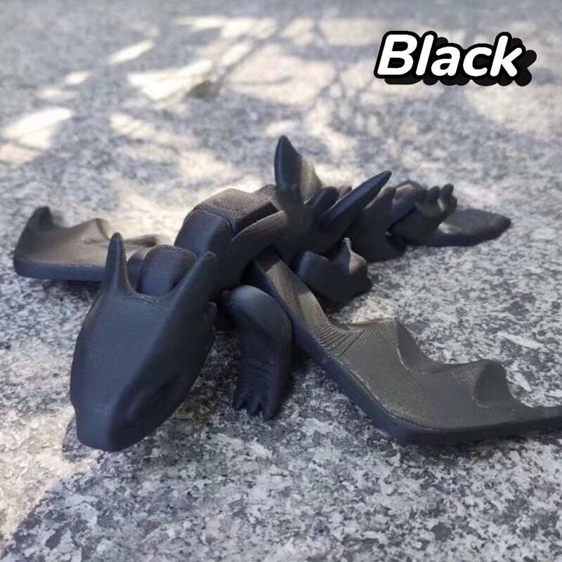 3D printed Toothless How to Train Your Dragon full body joint movable ...