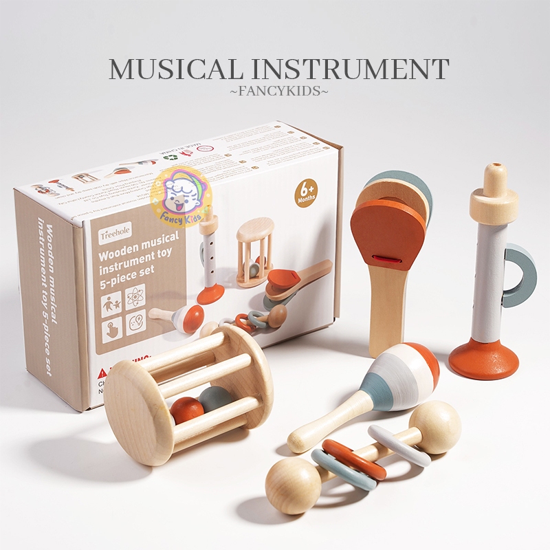 Premium Baby Wooden Musical Instrument Toy Set/Baby Sensory Development ...