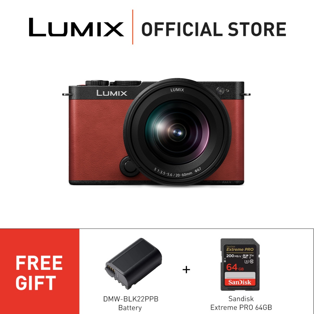 Panasonic Lumix S9 Full Frame Mirrorless Camera + 20-60mm F3.5-5.6 Lens ...