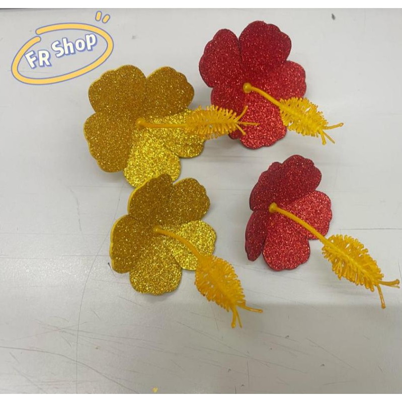 Bunga Raya Artificial Merah/ Bunga Raya Merdeka | Shopee Malaysia