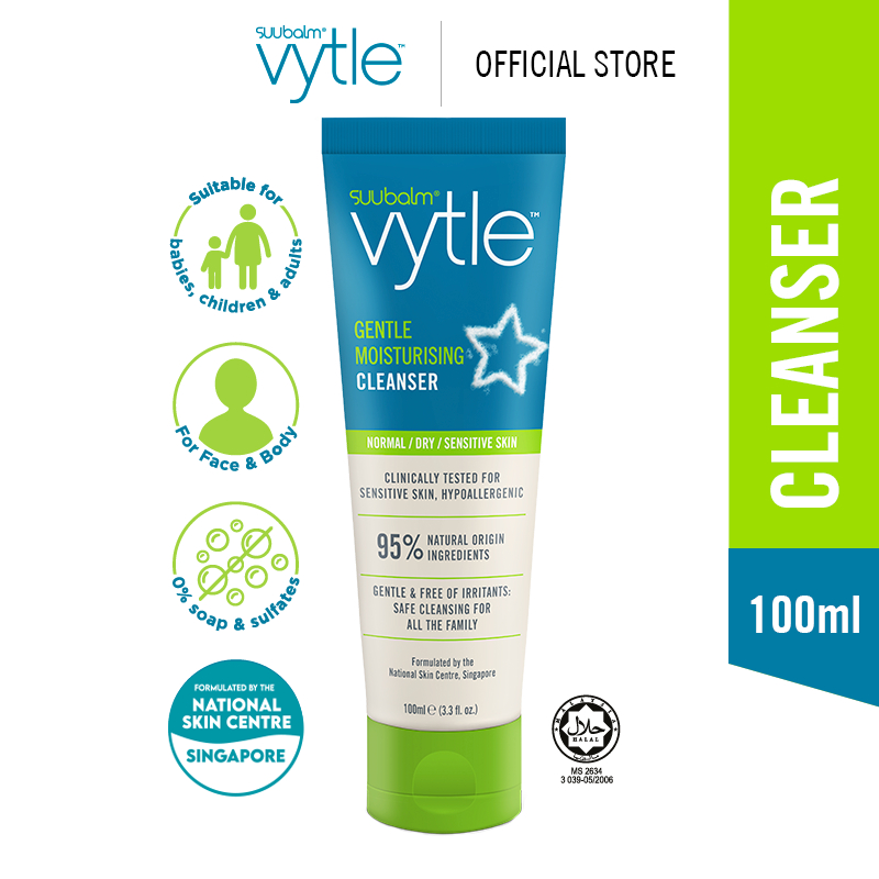 (FOR VERY DRY & SENSITIVE SKIN) Vytle Gentle Moisturising Cleanser ...