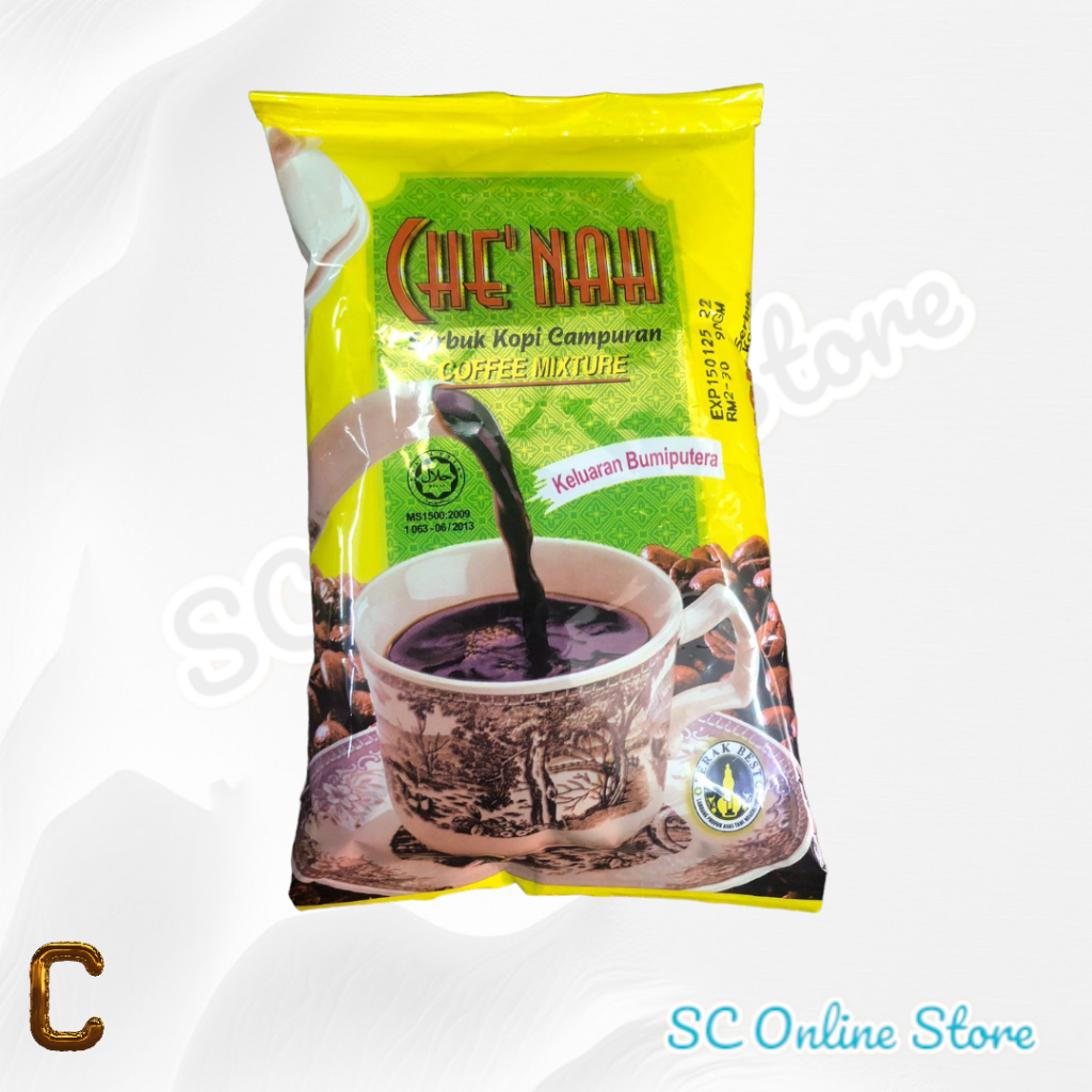 Serbuk Kopi Che Nah (Hijau & Kuning) | Coffee Powder | SC017| SC Store ...