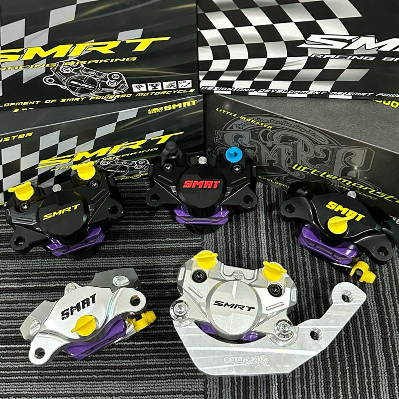 RXZ ORIGINAL SMRT FRONT P34 2POT DEPAN CALIPER RXZ SIAP BRACKET FULL ...