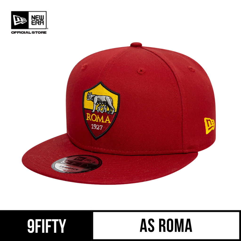 New Era 9FIFTY AS Roma Red Snapback Cap | Shopee Malaysia