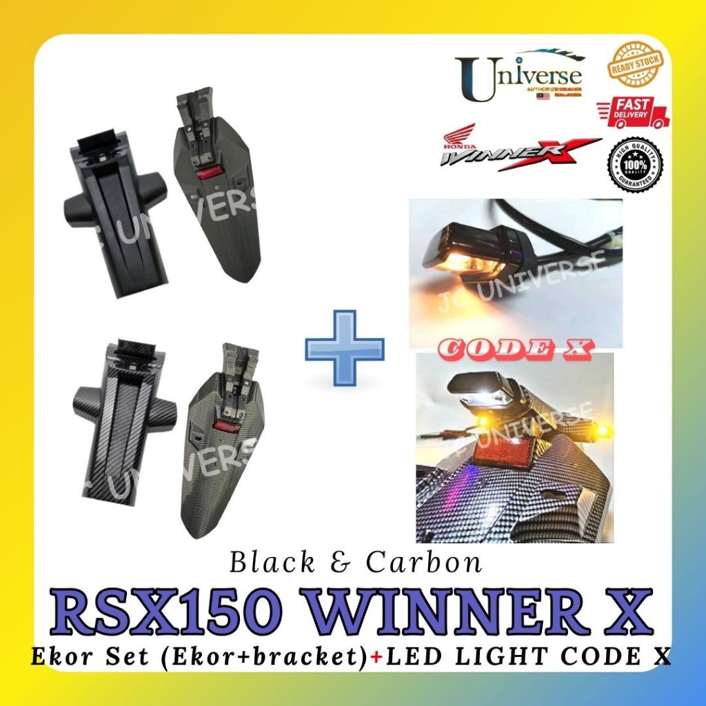 HONDA WINNER RSX150 COMBO SET EKOR REAR FENDER ORGINAL VIETNAL V1 V2 ...