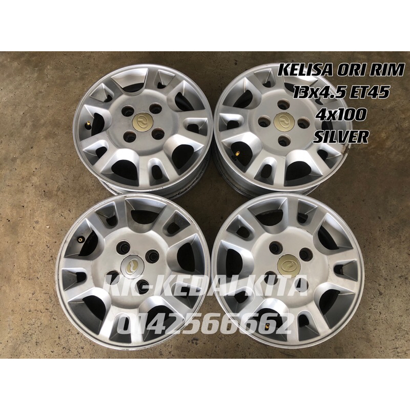 USED PERODUA KELISA ORI RIM 13 INCHI | Shopee Malaysia