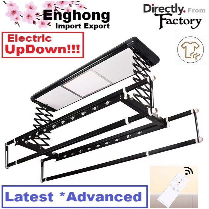 Penyangkut Baju Elektrik, Electric Ceiling Rack, Electric Ceiling Cloth ...