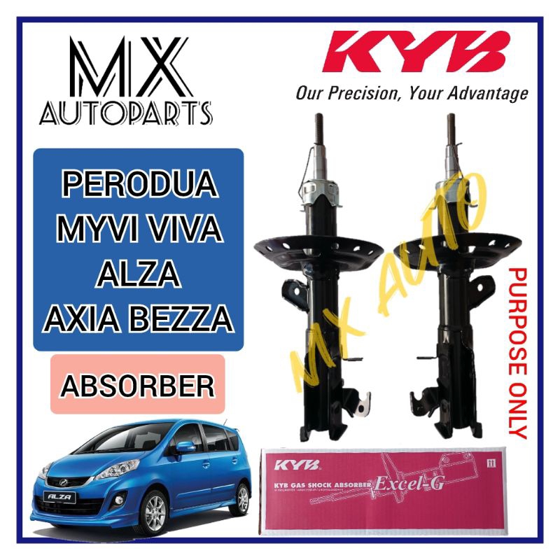 KYB KAYABA ABSORBER PERODUA MYVI / LAGI BEST / ICON / ALZA / AXIA BEZZA ...