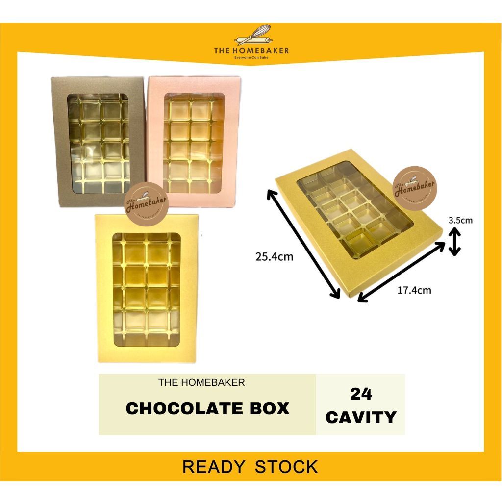 Chocolate Box with Inner /4/6/9/16/24 Holes Cavity Mooncake Box Muffin ...