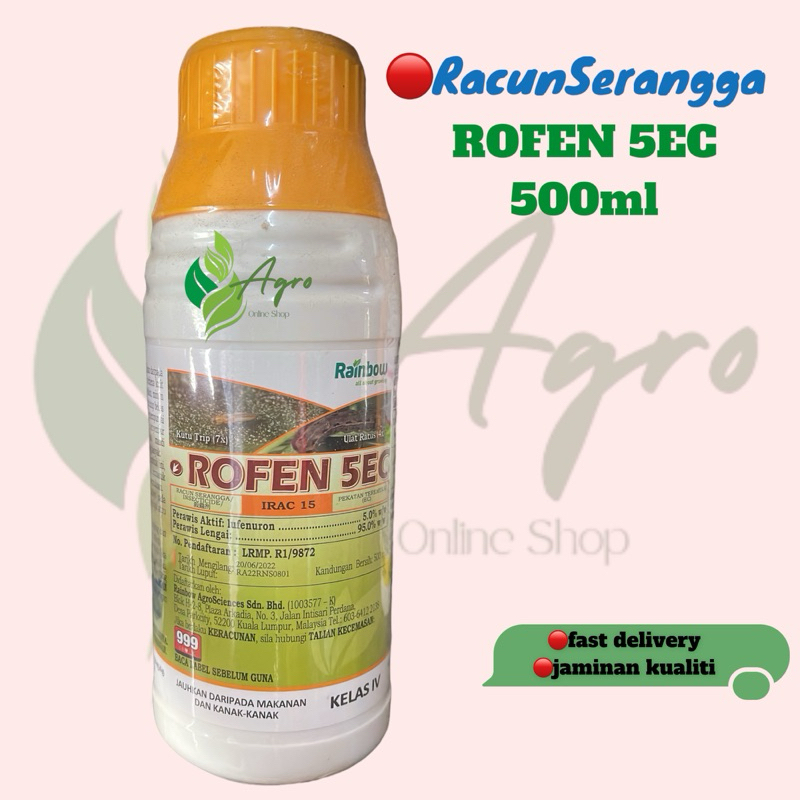 Rofen 5EC 500ml/Racun serangga | Shopee Malaysia