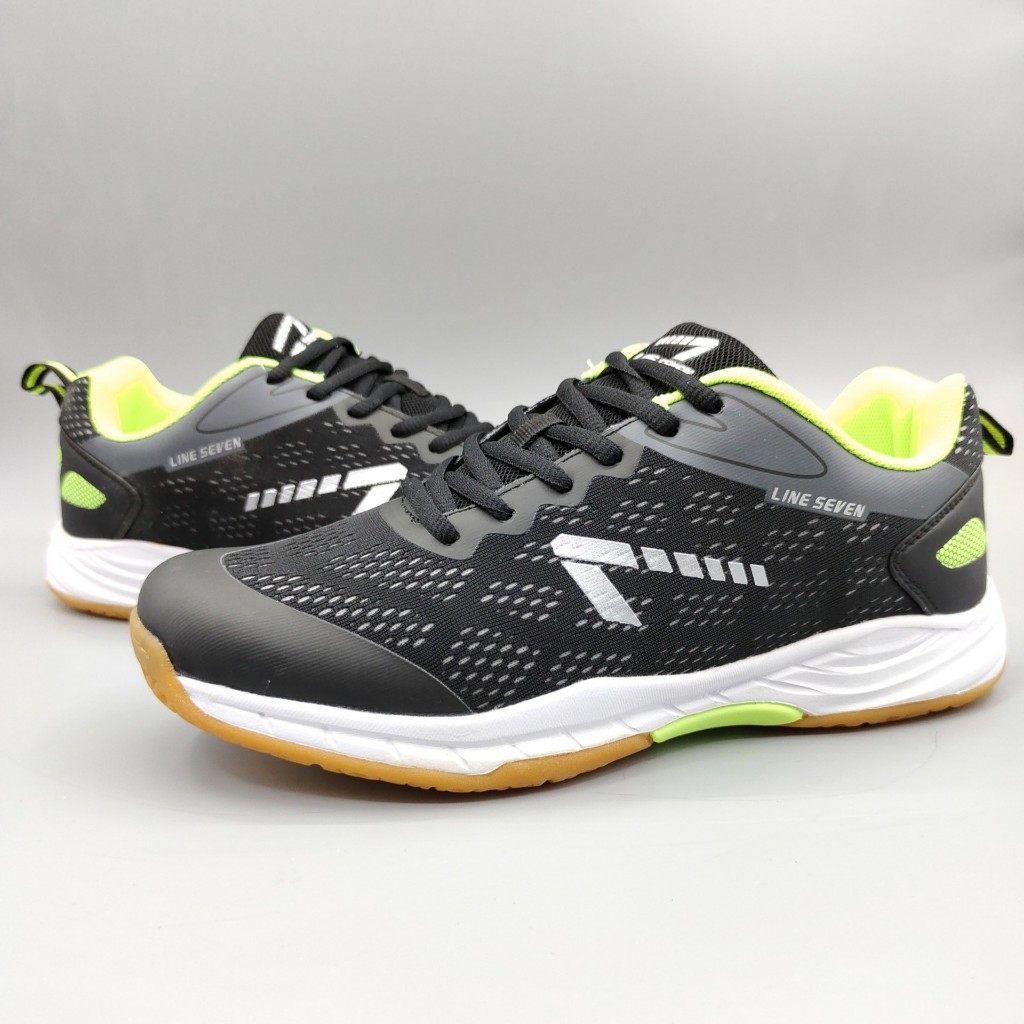 LINE 7 L7 2163 2153 2168 2158 COURT SHOES BADMINTON SHOES SPORTS SHOES KASUT BADMINTON PHYLON RED BLUE BLACK NAVY Shopee Malaysia