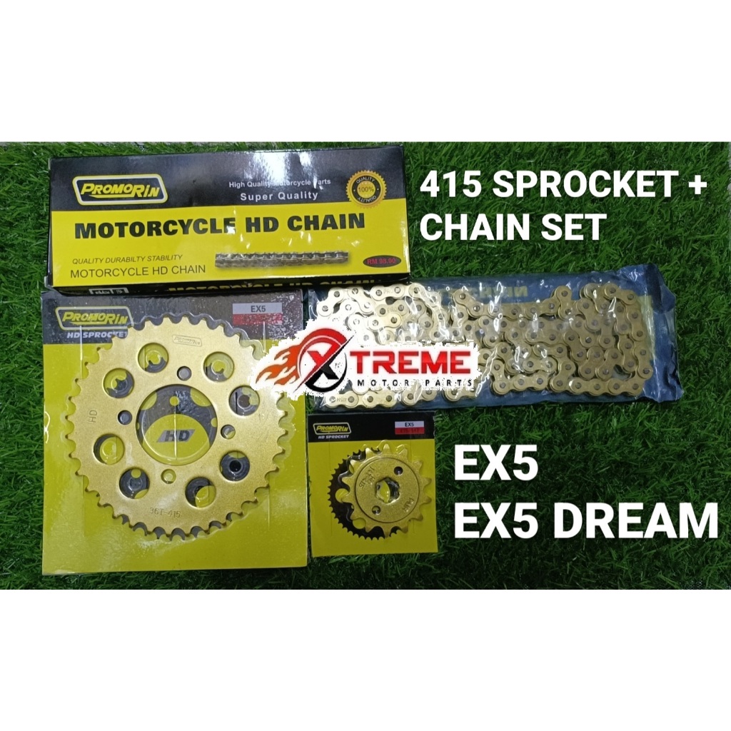 415) EX5 DREAM WAVE100 EX5 CLASS GBO E BONUS SPORT BONUS 415 PROMORIN/SUPRIMO RACING CHAIN GOLD SPROCKET RANTAI ONE SET | Shopee Malaysia 415) EX5 DREAM WAVE100 EX5 CLASS GBO E BONUS SPORT BONUS 415 PROMORIN/SUPRIMO RACING CHAIN GOLD SPROCKET RANTAI ONE SET | Shopee Malaysia
