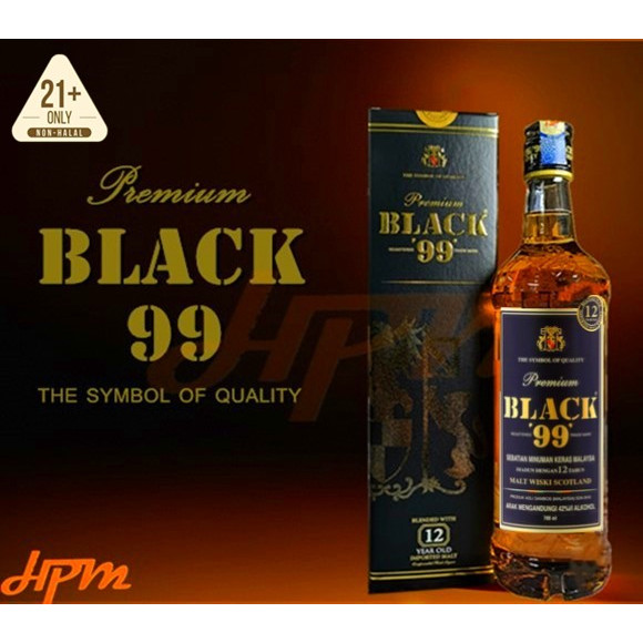 Premium Black 99 Whisky 威士忌 700ml Shopee Malaysia