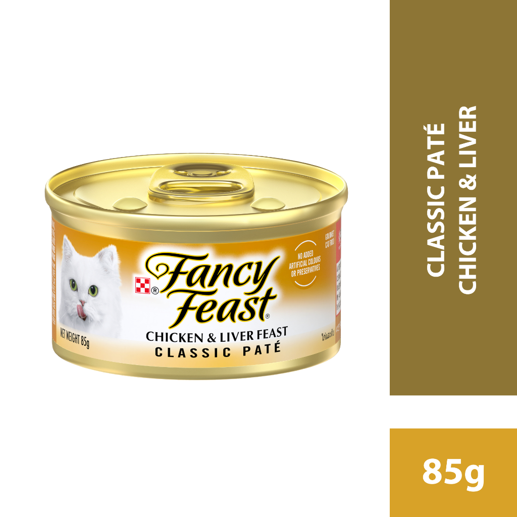 Fancy feast classic chicken pate best sale