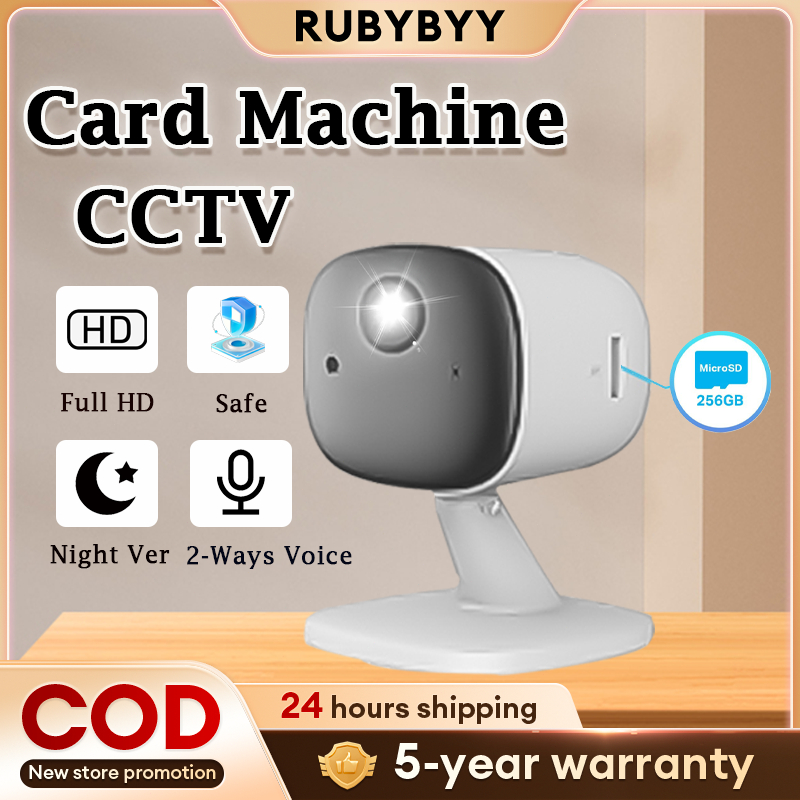 CCTV Secuity WiFi FHD Indoor Night Vision Cloud Recording Card Machine ...