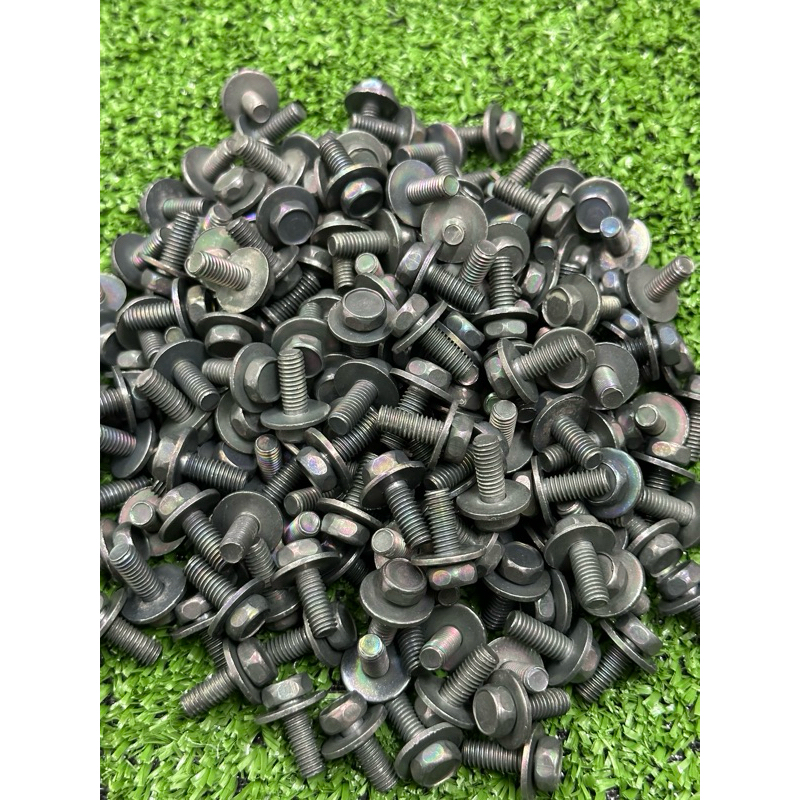 Skru washer saiz 10 untuk kotak angin/cover rantai/tong 2t/kotak bateri ...