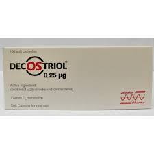 Decostriol 0.25mcg CAPSULES 100S (Exp: June 2027) Calcitriol | Shopee ...