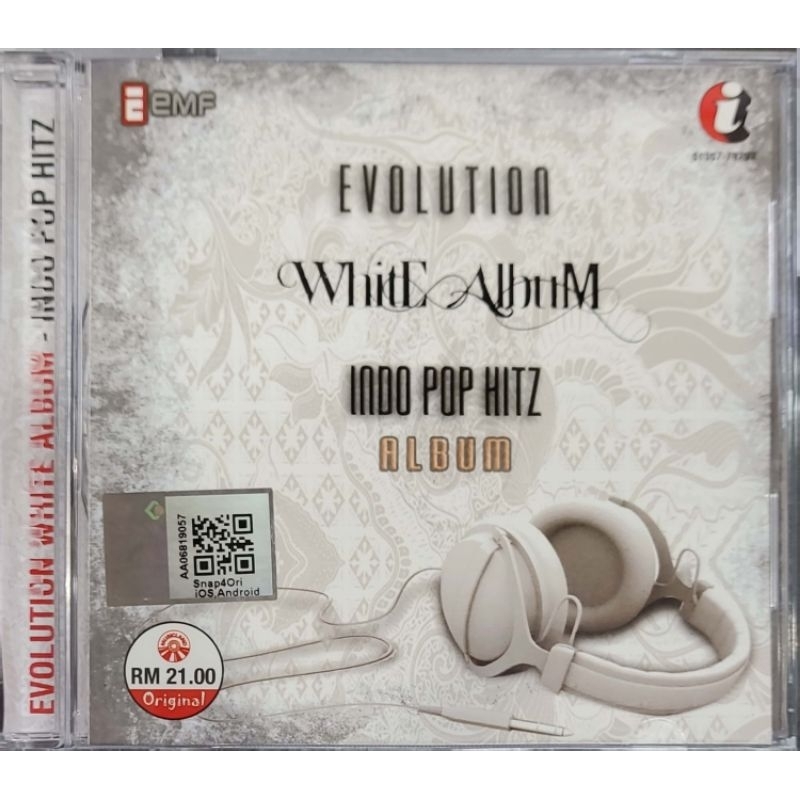 Evolution White Album - Indo Pop Hitz Album (CD) | Shopee Malaysia