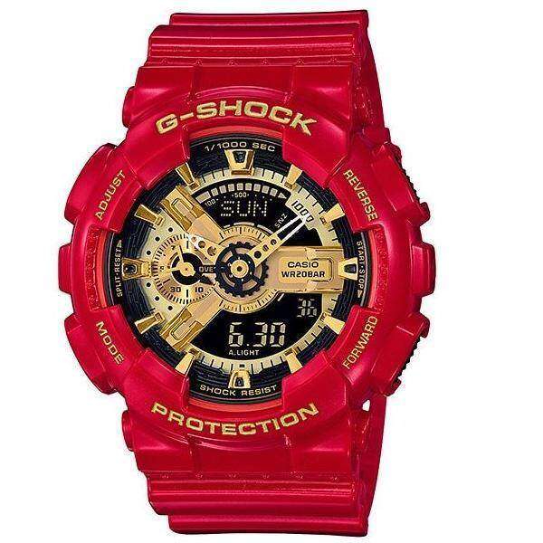 MALAYSIA STOCK G SHOCK GA110 Red Gold Watch men Sport Digital Watch Jam Tangan Lelaki Box Reben Shopee Malaysia