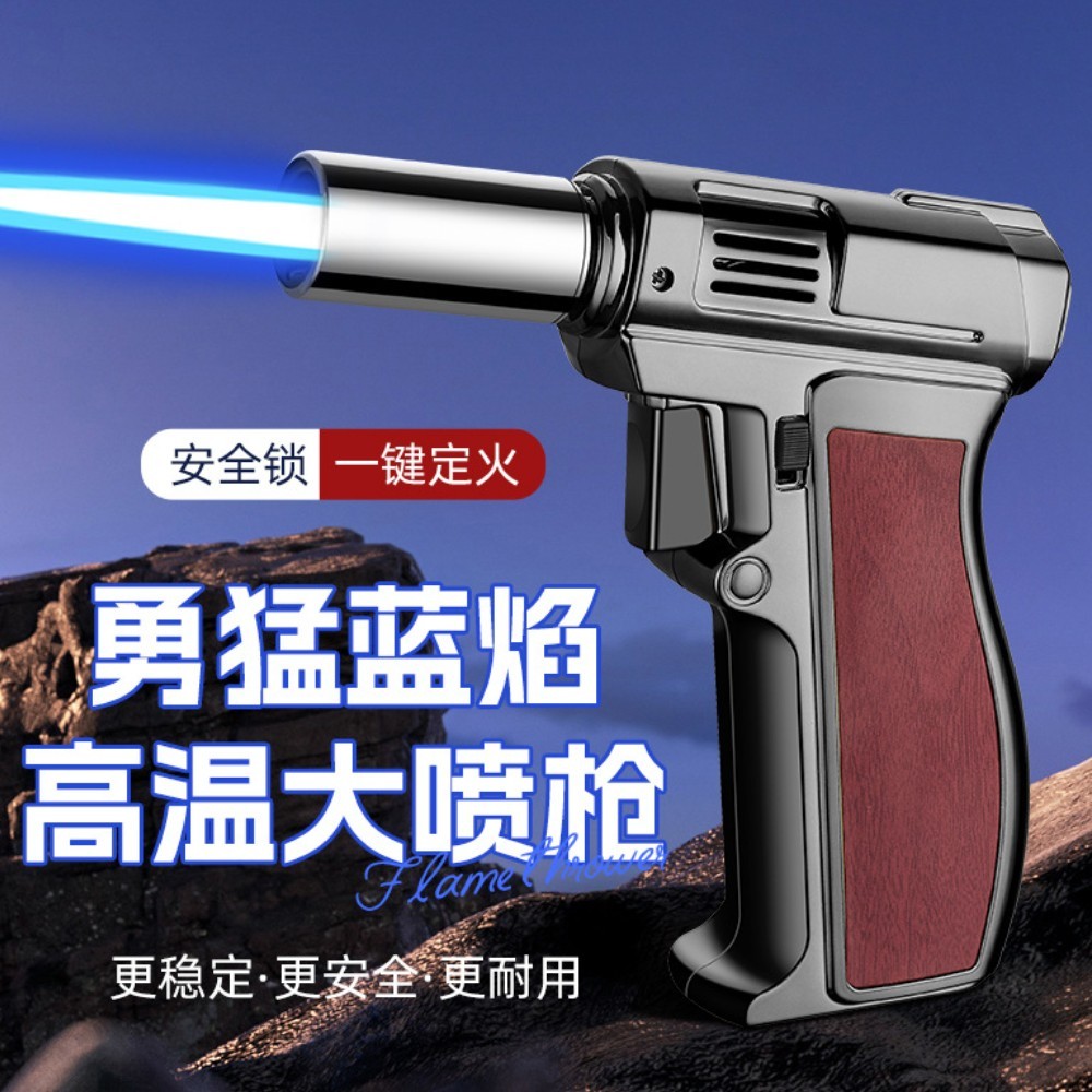 Handy Gun Torch Elegant Design Butane Jet Blue Flame Handy Design Torch ...