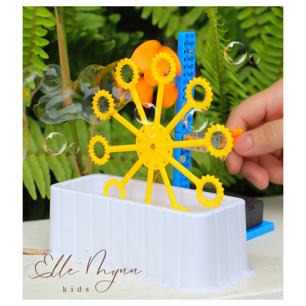 DIY Science Kit Bubble Machine STEM Robotics Electric Engineering ...