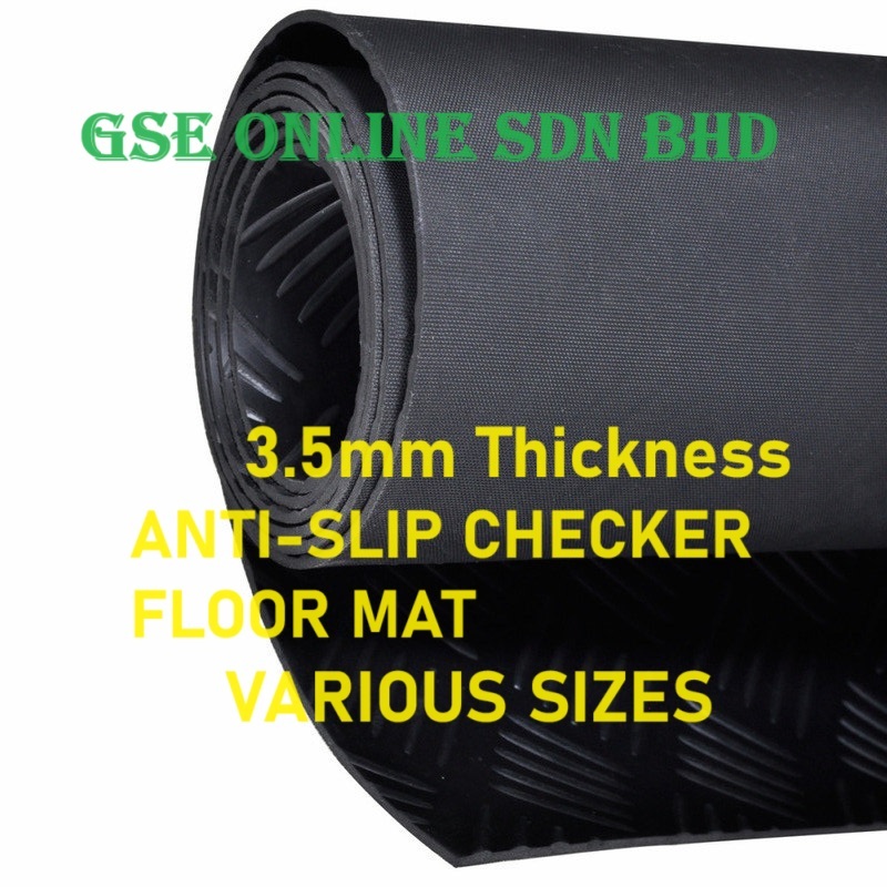 Anti-slip/Anti-skid Rubber Floor Mat, 3.5mm Thickness, Lift Mat ...