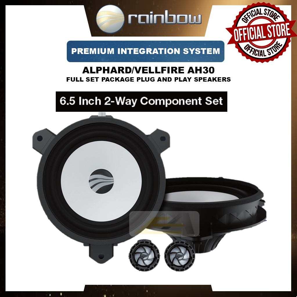 Toyota Alphard Vellfire AH30 | Full set Plug and Play Speakers ...