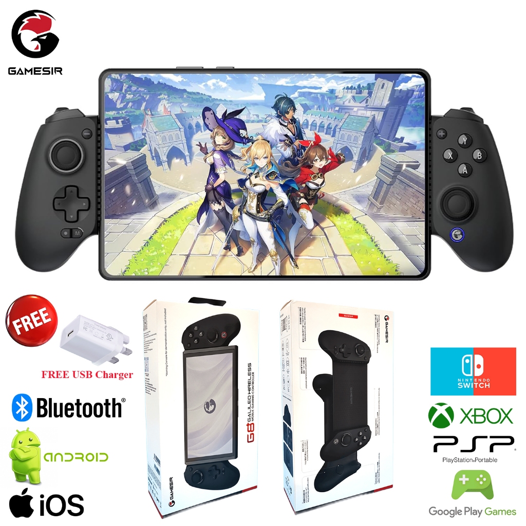 GameSir G8+ Plus Bluetooth Mobile Game Controller for Switch/iOS ...