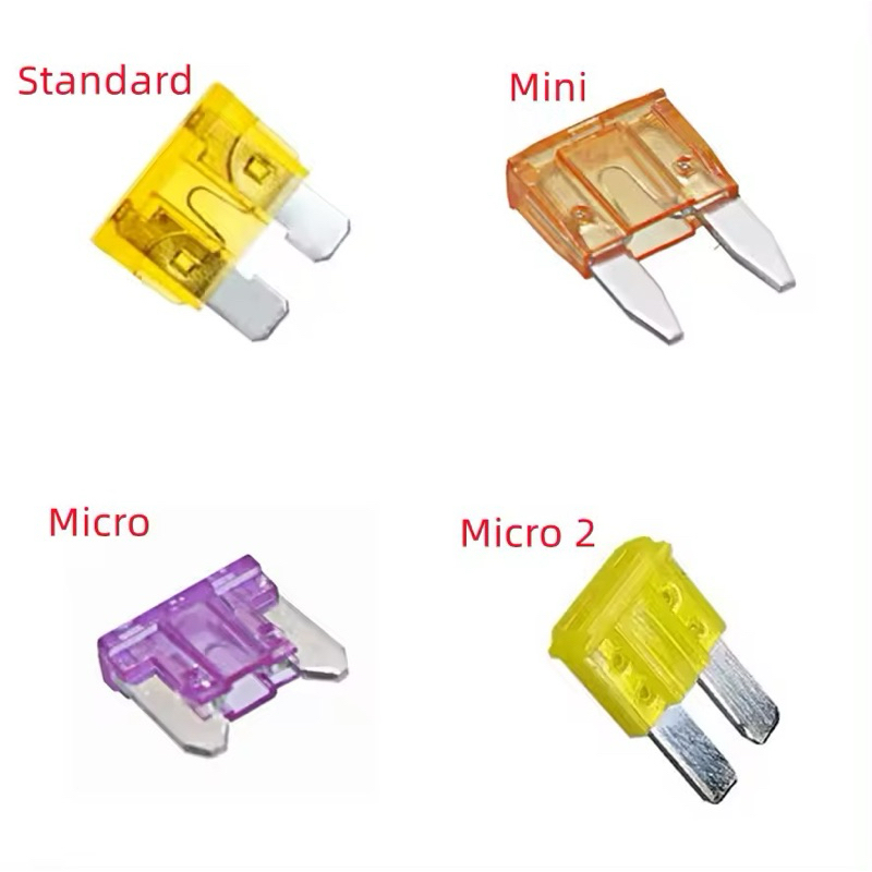 automotive Micro 2 blade fuse 7.5A 10A 15A 20A 25A 30A micro-2 small ...