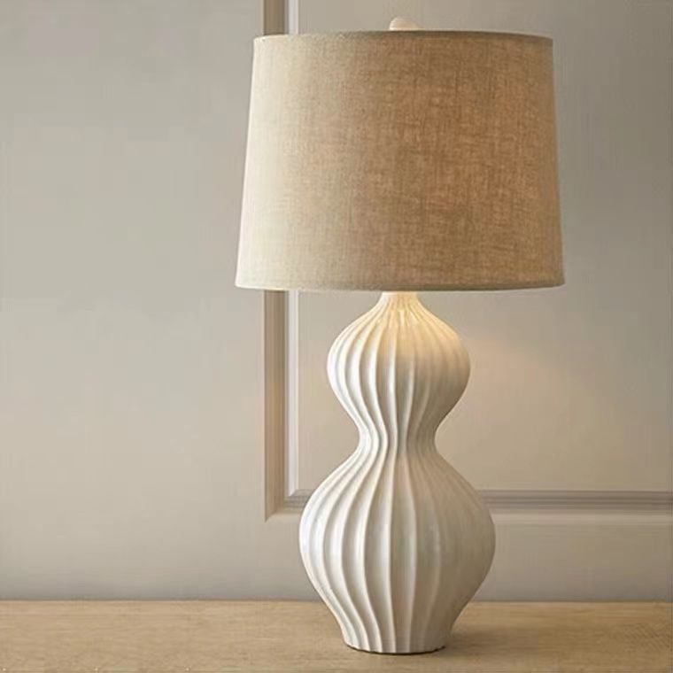 [PRE ORDER] ONDULEE Modern Ceramic Table Lamp Lampu Meja Side Table ...