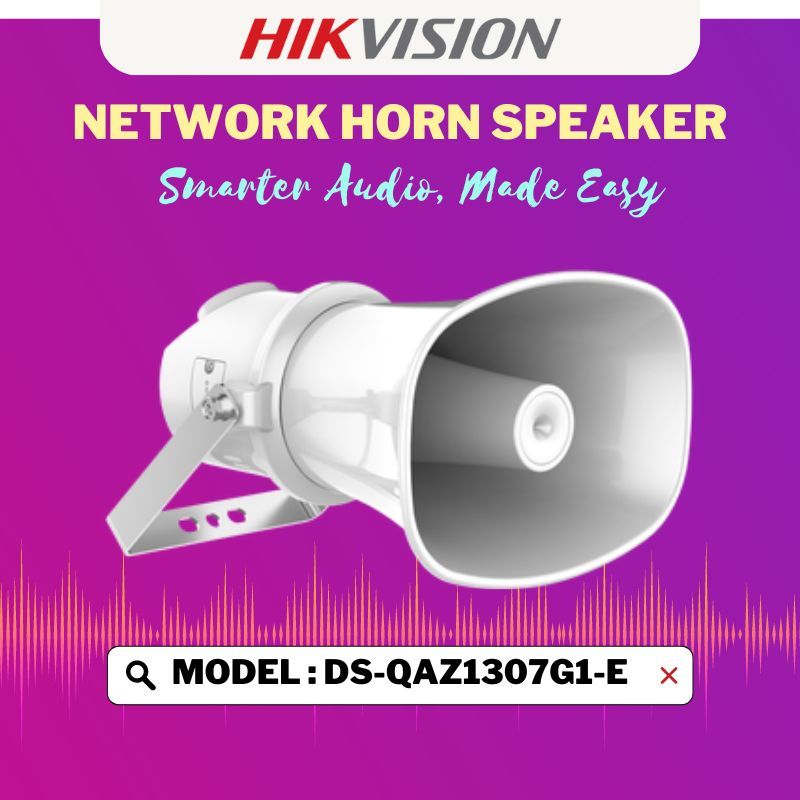 HIKVISION Audio Network Network Horn Speaker 7W Insert In 6W DS