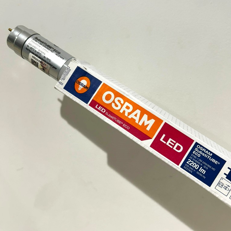 OSRAM LED T8 4FT ST8E 20W 865 Daylight SIRIM 25unit Box ONLY RM13.00 unit Value Pack Shopee Malaysia