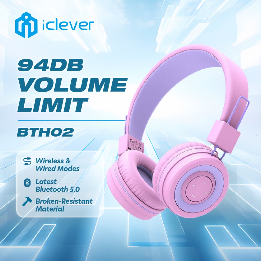 Iclever kids wireless headphones hotsell