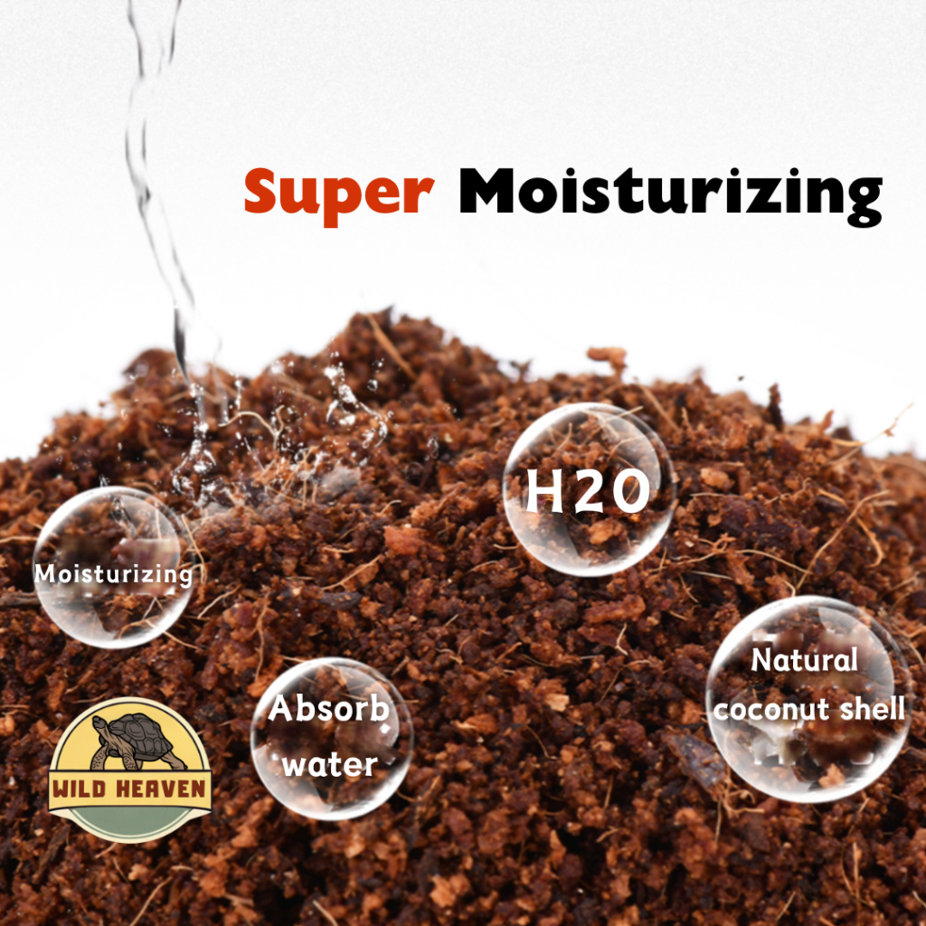 ReReptile Coco Peat Bedding Coconut Husk Soil Substrate Litter Tortoise ...