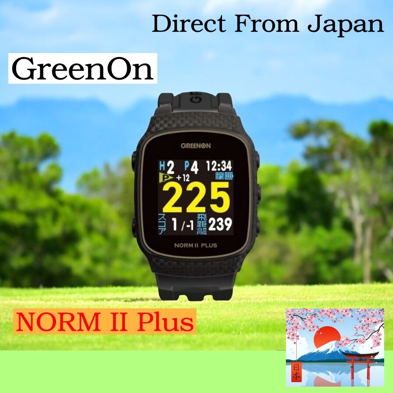 GreenOn THE GOLF WATCH NORM II Plus color LCD screen | Shopee Malaysia