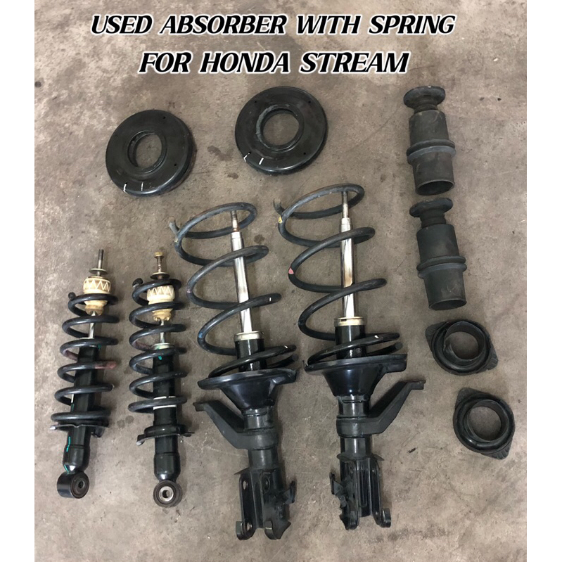 USED ORIGINAL ABSORBER + SPRING FOR HONDA STREAM | Shopee Malaysia