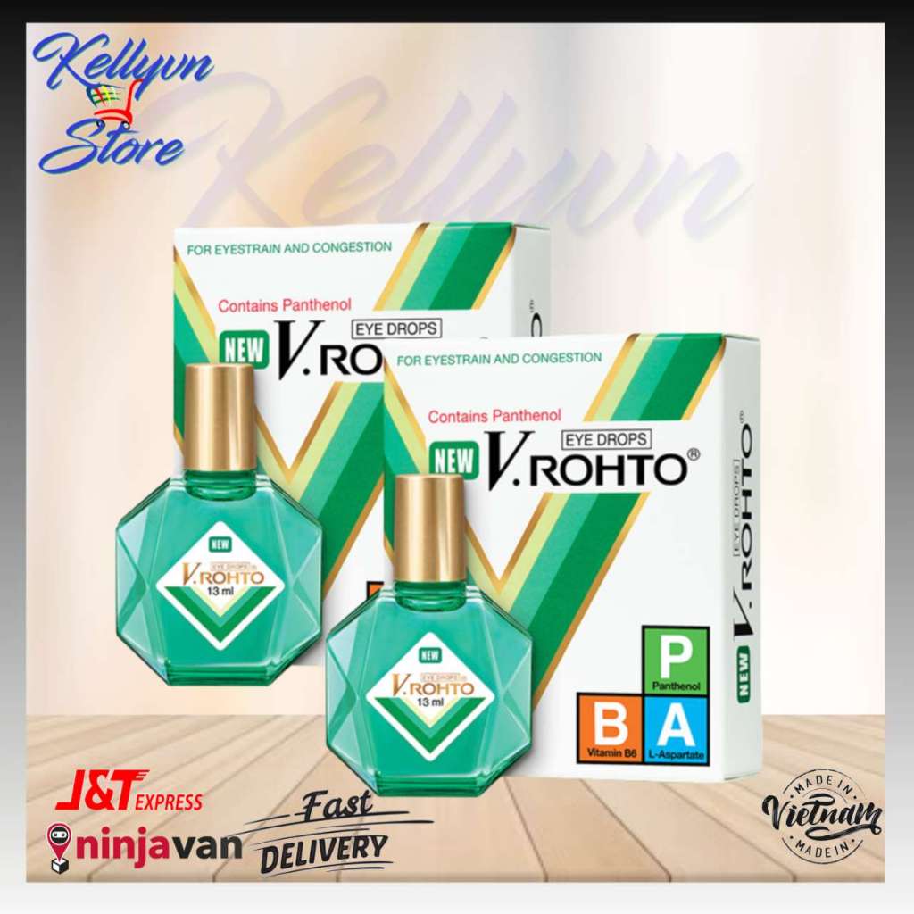 New V.Rohto Eyesdrop / V.Rohto 眼药水13ml | Shopee Malaysia