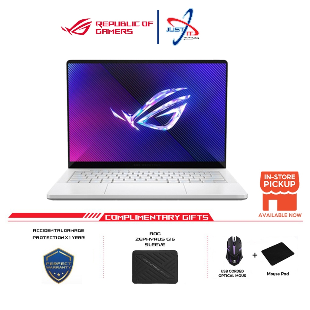 Asus Rog Zephyrus G14 2024 GA403UUQS096W GA403UUQS100WO R98945HS/ 16GB DDR5/ 1TB 4.0/ RTX