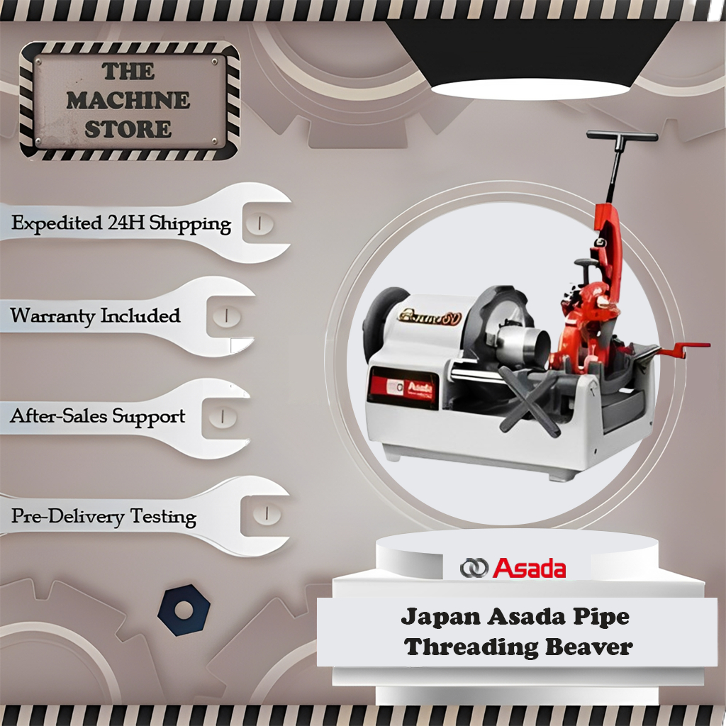( READY STOCK) MADE IN JAPAN ASADA Pipe Threading Beaver-80 (3 ...