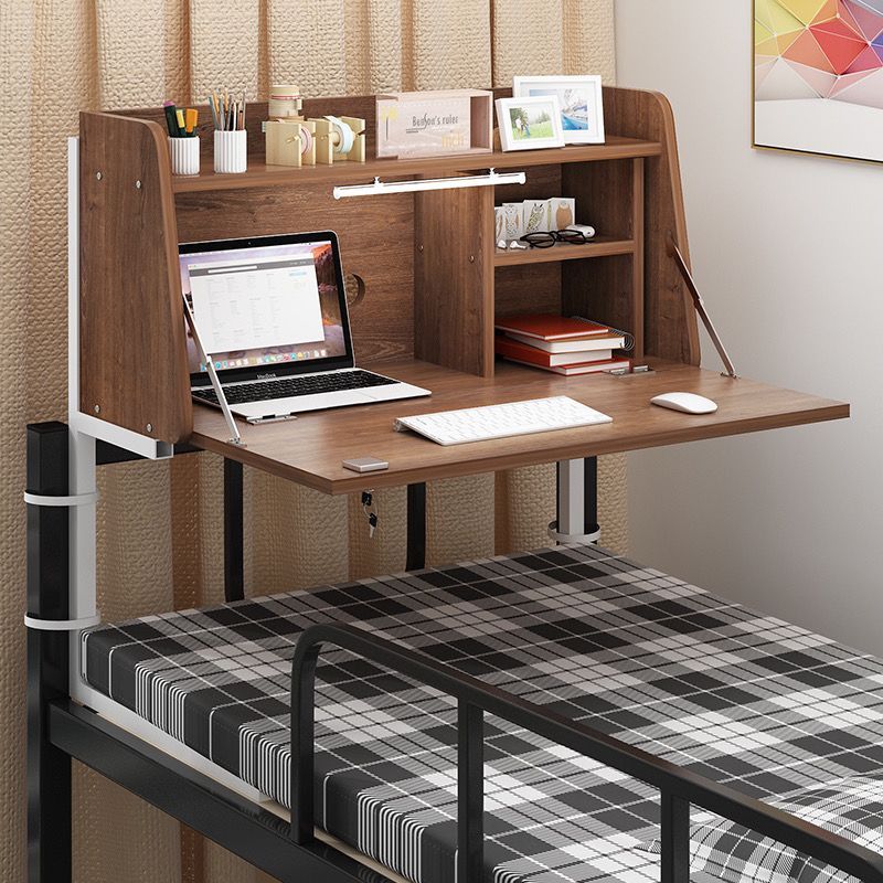 Folding computer desk on the bed college dormitory artifact bunk beds ...
