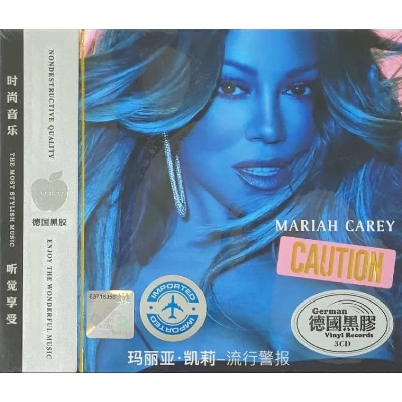 CD Mariah Carey Caution (3 Disc) | Shopee Malaysia