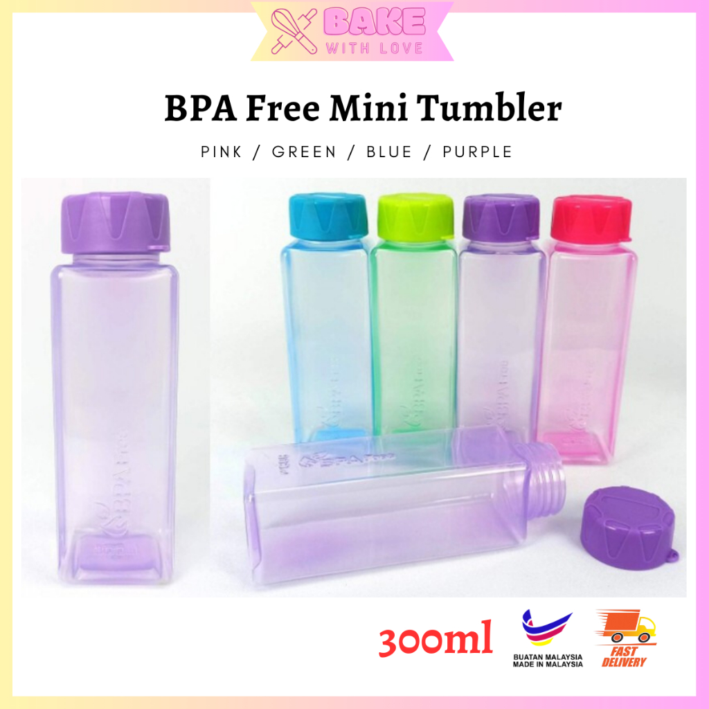 BPA Free Mini Tumbler/ Botol Minuman Mini 300ml/ Botol Minuman/ Tumbler ...