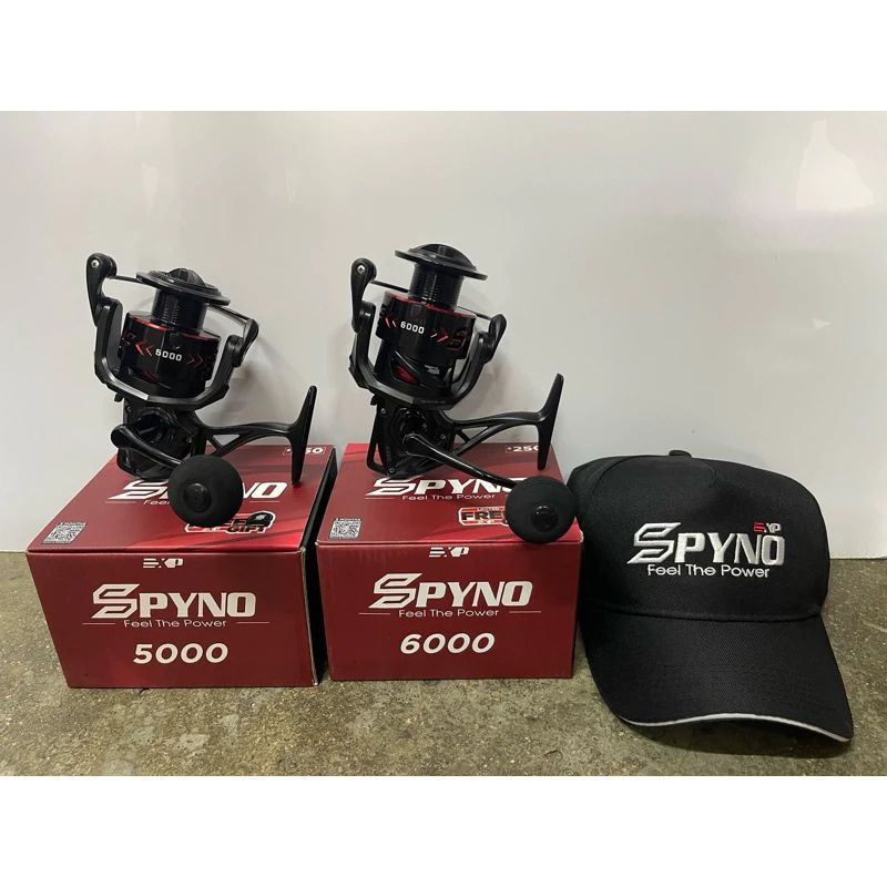 EXP SPYNO METAL BODY FISHING REEL (FREE CAP) | Shopee Malaysia