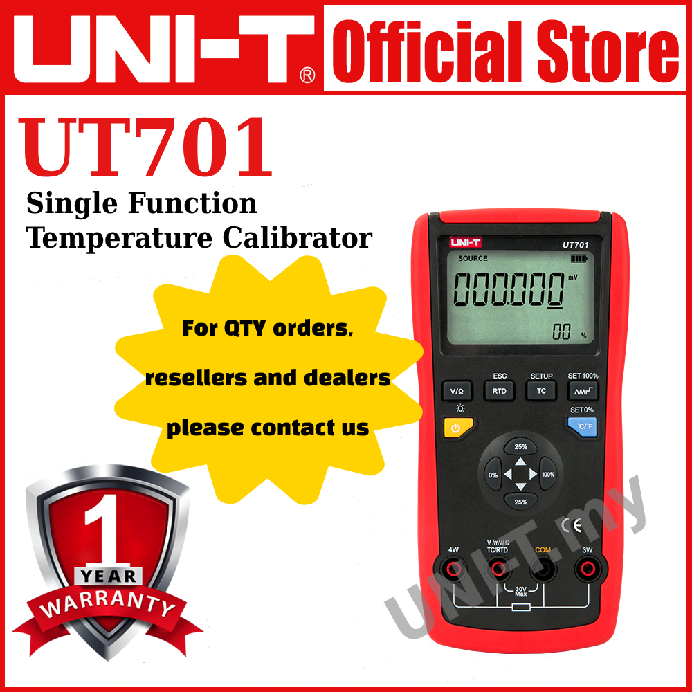 UNI-T UT701 Single Function Temperature Calibrator | Shopee Malaysia
