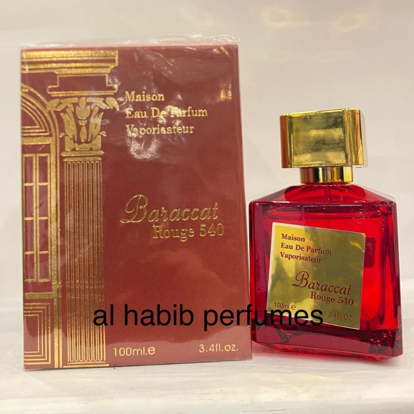 Bacarat Rouge 540 Red + White + Gold + Blue Extrait de Parfum 100ml for ...