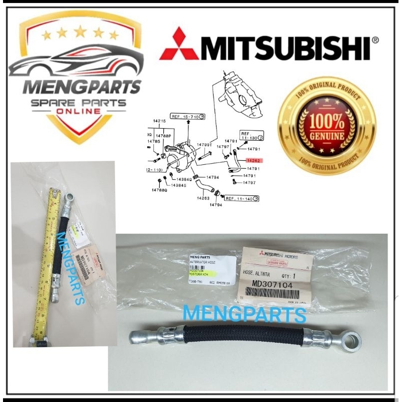 ORIGINAL MITSUBISHI TRITON LITE 45D6 & STORM 4D56 PAJERO V34 & V44W ...