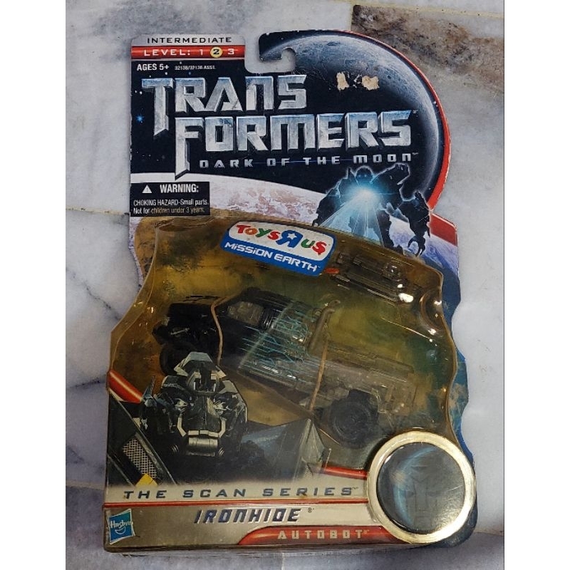 HASBRO TRANSFORMERS 2011 DARK OF THE MOON THE SCAN SERIES IRONHIDE ...