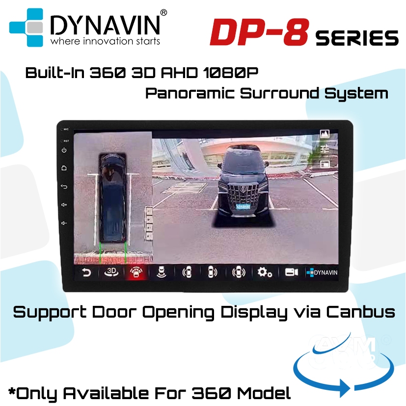 Dynavin DP8 Series Universal Size Android Player | Shopee Malaysia