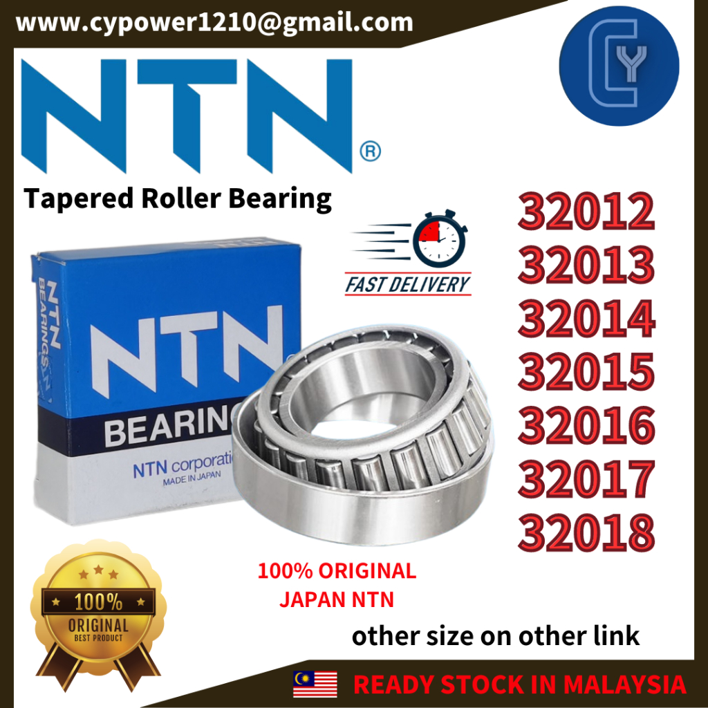 NTN 32012 32013 32014 32015 32016 32017 32018 Bearing 100% Genuine