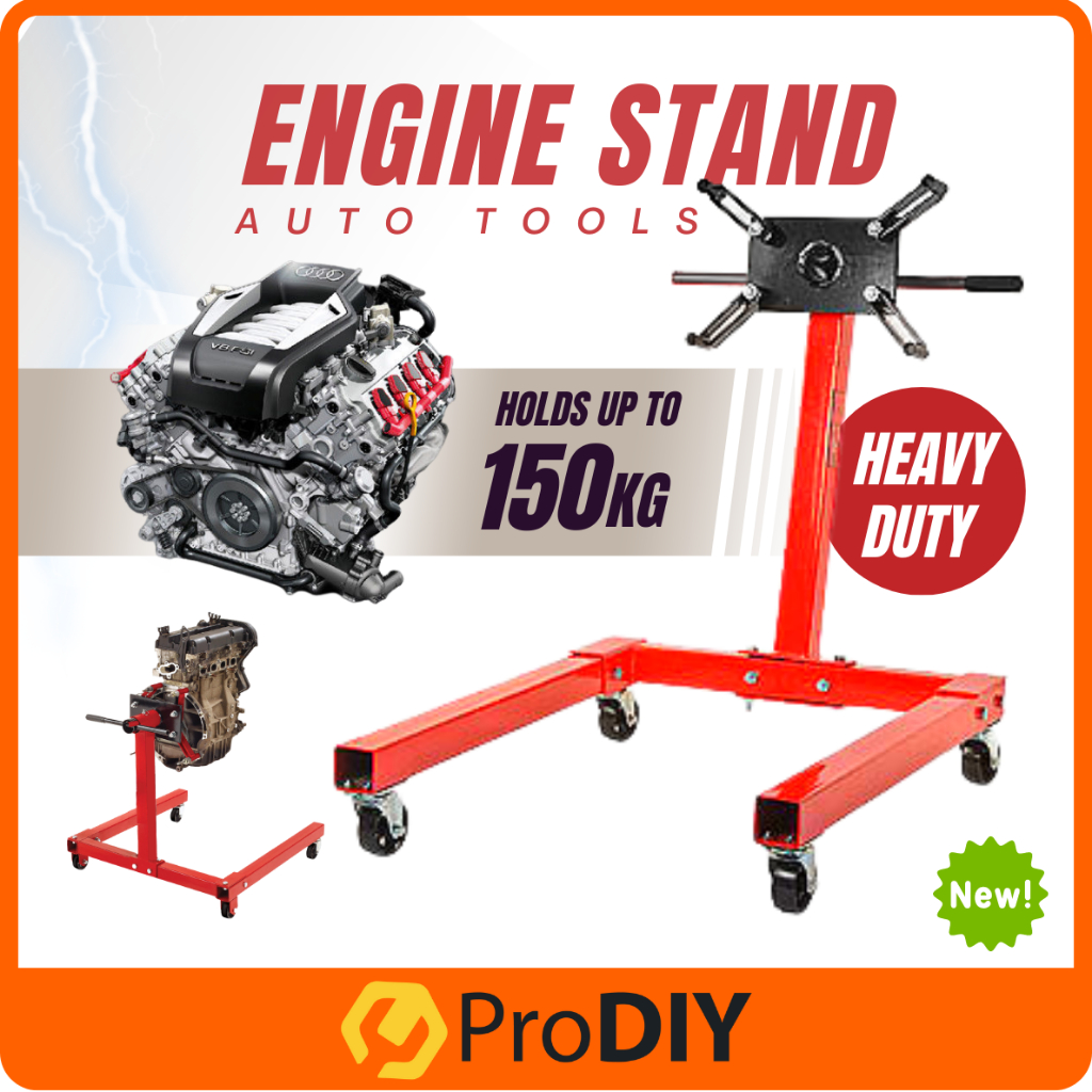 1250LBS / 2000LBS Heavy Duty Engine Stand Fix Type Car Service Enjin ...